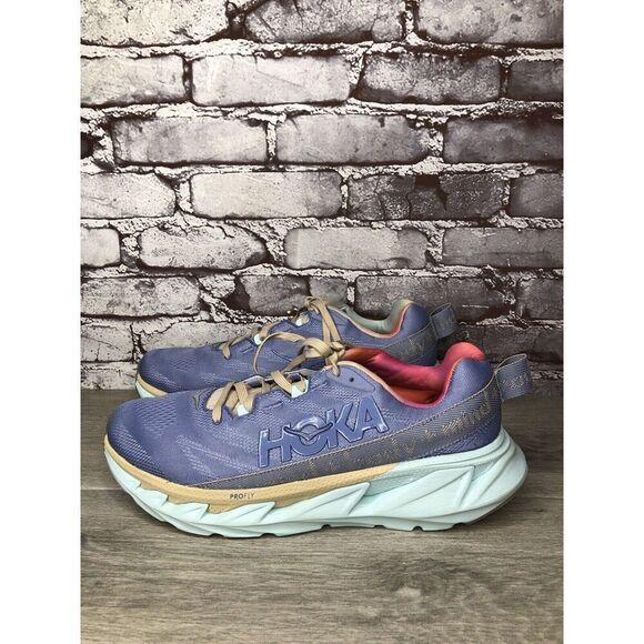 Hoka One One Elevon 2 Mental Health Purple Impression Gym Men Sz 10.5M US/44 2/3 - Picture 1 of 16